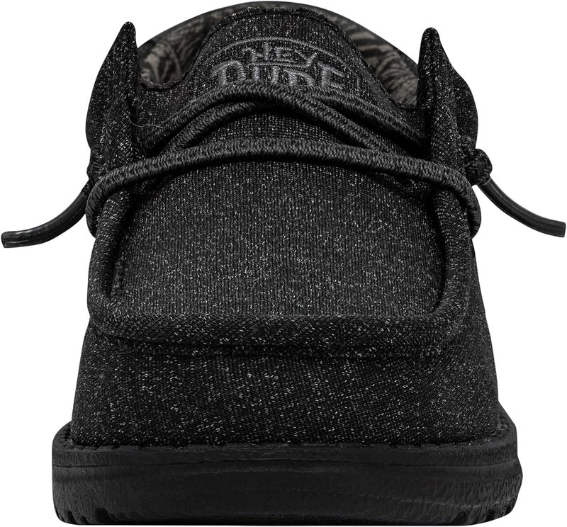 Hey Dude Basic Kids Black Slip-On Shoes by shoes - Image 5